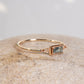 Myacale Bi-Color Sapphire 10K Gold Ring