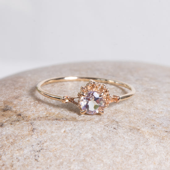Myacale Rainbow Moonstone 10K Gold Ring