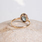 Myacale Moss Aquamarine 10k Gold Ring