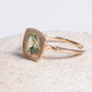 Myacale 10K Gold Ludwigite in Peridot Ring