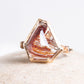 Myacale Rutilated Quartz 10K Gold ring