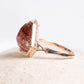 Myacale Rutilated Quartz 10K Gold ring
