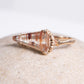Myacale Rutliated Topaz 10K Gold Ring