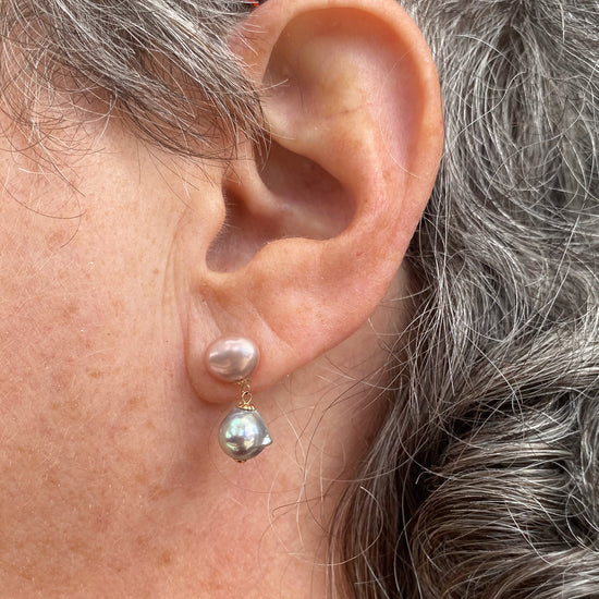 Myoju 18K Mizumi Nijuu Earrings