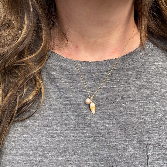 Myoju 18k Mizumi Spire Necklace