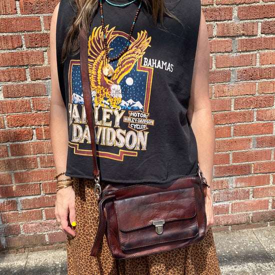 Numero 10 Borsello Cross Body Bag (Wine)