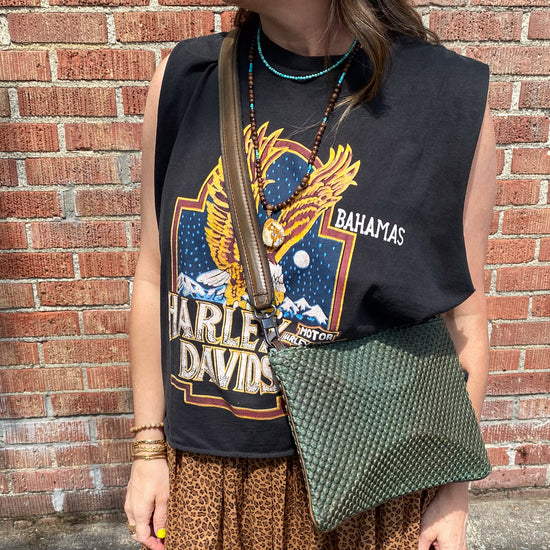 Numero 10 Harbor Bag (Olive Bubble)