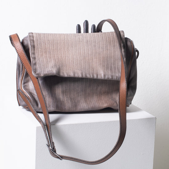 Numero 10 Little Edmonton Cross Body Bag (embossed grey)