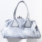 Numero 10 Times Square Shoulder Bag (icy white/grey crackle)