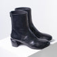 Officine Creative Flore Mid Heel Boot (black)