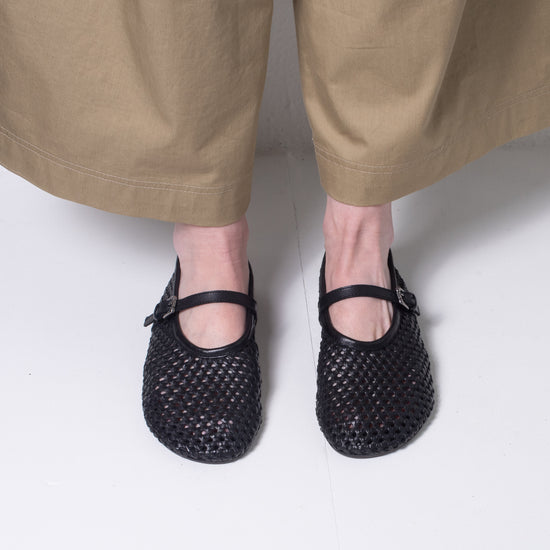 Pantanetti Woven Mary Jane