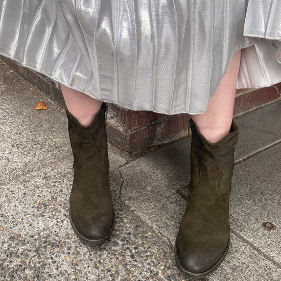 Pantanetti Olive Western Boot