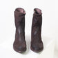 Pantanetti Chocolate Suede Mid Calf Boot