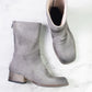 Pantanetti Elephant Grey Mid Calf Boot