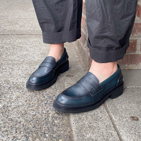 Pantanetti Navy Loafer