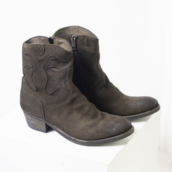 Pantanetti Olive Western Boot