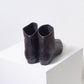 Pantanetti Mod Ankle boot (raisin embossed leather)