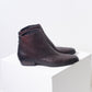 Pantanetti Mod Ankle boot (raisin embossed leather)