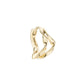 Métier 9k Gold Double Curve Clicker Hoop SINGLE