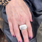 Rosa Maria Lulu Sterling Silver Ring w/Icy Diamonds