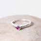 Rosa Maria "Pesta" Silver & Ruby Ring