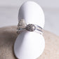 Rosa Maria Esma Silver & Icy Grey Diamond Ring