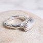 Rosa Maria "Bliss" Stering Silver Ring w/Cognac Diamonds