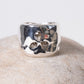 Rosa Maria Cora Silver & Brown Diamond Ring