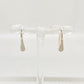 Rosa Maria Sterling Silver Drop earrings with small diamonds