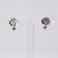 Rosa Maria Bo Musca Silver & Diamond Post Earrings