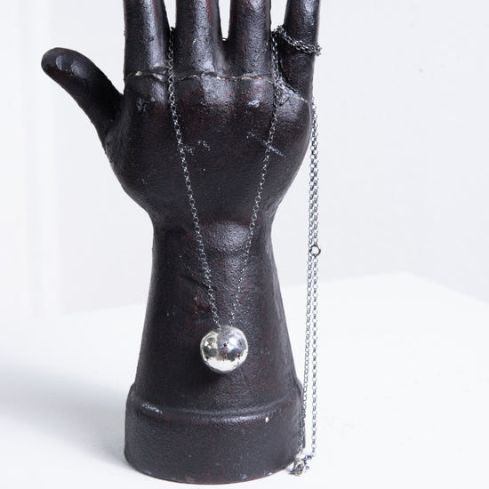 Rosa Maria "Globus" Sterling Silver & Diamond Necklace