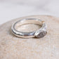 Rosa Maria "Marquis" Sterling Silver & Diamond Ring