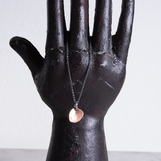 Rosa Maria "Win" 12k Rose Gold Pendant w/diamonds Necklace