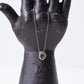 Rosa Maria Smokey Quartz & Icy Grey Diamond Silver Necklace