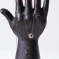 Rosa Maria Small Cleo Silver & Cognac Diamond Necklace
