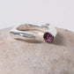 Rosa Maria Briza Silver & Ruby Ring