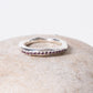 Rosa Maria "Seica" Ruby and Silver Ring