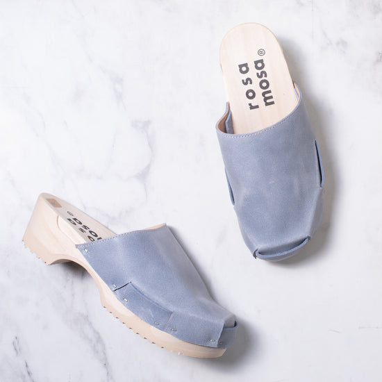 Rosa Mosa "Donau" Clog (grey/lavender)