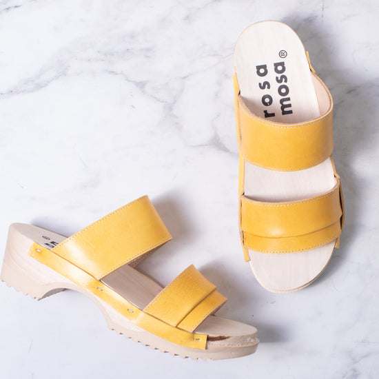 Rosa Mosa Donau Open Clog (sunshine yellow) on sale!