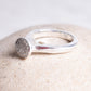 Rosa Maria Nena Sterling Silver Ring w/Diamonds