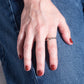Rosa Maria "Seica" Silver & Cognac Diamond Ring