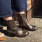 Sam Reychler "Bomber Boot" (crackled gun metal)