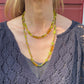 Sarica Vintage Double Glass Bead Necklace