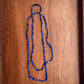 Sarica Hand Knotted Vintage Lapis Double Necklace 