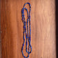 Sarica Hand Knotted Vintage Lapis Double Necklace 