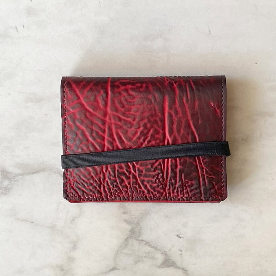 Shoto Medium Wallet (burnished red)