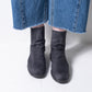 Shoto Mod Flat Boot (charcoal)