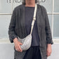 Shoto Asia Cross Body Bag (stone wash grey)