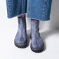 Shoto Chunky Boot (washed blue)