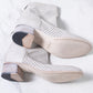 Shoto Perforated Boot (dove grey)